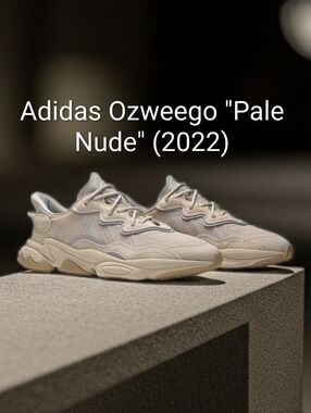 Adidas Ozweego "Pale Nude" (2022) Mens 9 Womens 10 EUC